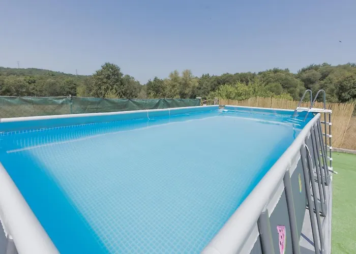 Casa de Férias Casa Luna Rural Con Piscina Y Jardín