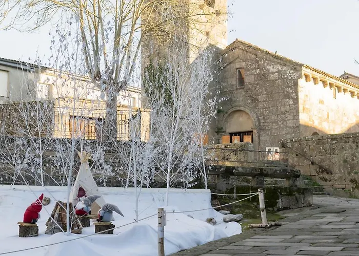 Casa de Férias Casa Luna Rural Con Piscina Y Jardín
